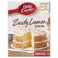 Find quality baking goods products to add to your shopping list or order online for . Betty Crocker Lemon Cake Mix 425g Tesco Groceries