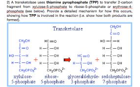 C 12 h 19 cln 4 o 7 p 2. A Transketolase Uses Thiamine Pyrophosphate Tpp To Chegg Com