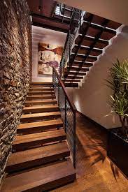 Walls Of Glass Defines Arizona Home Re Imagined For A Modern Lifestyle Modern Mountain Home Home Stairs Design Staircase Design