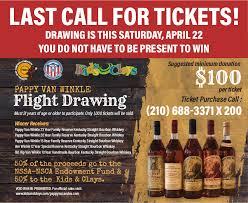 One heck of a Fund Raiser... for the NSCA -- maybe the ATA could consider  some Pappy Van Winkle