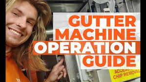 How to thread a Seamless Gutter Machine