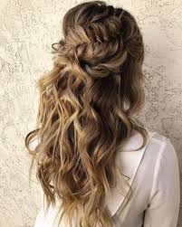 30 Stunning Half Up Half Down Hairstyle Ideas For You To Try Revelationluv Cool Braid Hairstyles Wedding Hair Up Braided Hairstyles For Wedding