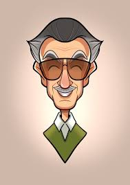 Tribute To Stan Lee Drawing Superheroes Caricature Stan Lee