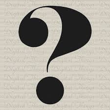Typography Question Mark Script Wall Decor Art Printable Etsy In 2020 This Or That Questions Question Mark Typography Prints