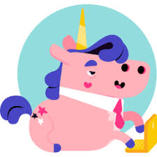 Pack Of Free Ukko The Unicorn Business Stickers Svg Png Flaticon