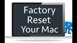 Reset Your Mac To Factory Settings Without Disc Os X Yosemite Imac Macbook Pro Air Mini Youtube