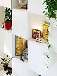 瑞典小公寓的冷靜與熱情之間 挑高展示櫃 儲物櫃牆面 modern apartment apartment interior design scandinavian interior