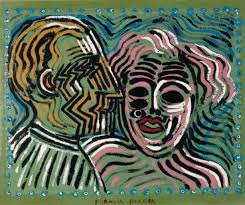 Foto couple anime posts facebook. Couple Au Profil De Marcel Duchamp By Francis Picabia 1879 1953 France Wahooart Com