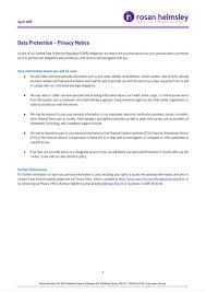 Maybe you would like to learn more about one of these? Privacy Data Protection Rosan Helmsley