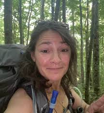 Hiking alone without clothes