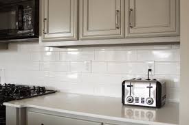 4x16 White Subway Tile For Kitchen Backsplash Kitchen Tiles Kitchen Tiles Backsplash Kitchen Remodel Small