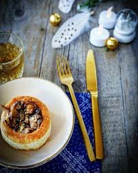 Vol Au Vent Champignons Foie Gras Recette Vol Au Vent Recettes De Cuisine Foie Gras