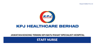 Follow activities for fun, effective practice. Jawatan Kosong Terkini Kpj Batu Pahat Specialist Hospital Staff Nurse Kerja Kosong Kerajaan Swasta