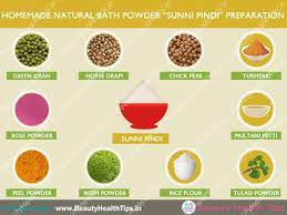If you keep using this aromatic herbal powder, your skin will feel extremely smooth and soft to touch. Homemade Natural Bath Powder Sunni Pindi Preparation