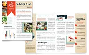 Culinary School Newsletter Template Design School Newsletter Template Newsletter Design Print Newsletter Templates