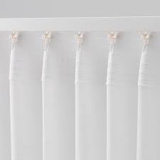 Curtains play a big role in the overall look and feel of a room, they can add texture, warmth and control the lighting in your room; Gjertrud Sheer Curtains 1 Pair White 57x98 Ikea