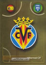 Villarreal logo la liga (spain). Sticker 93 Villarreal Cf Logo Panini Fifa 365 2016 2017 Laststicker Com