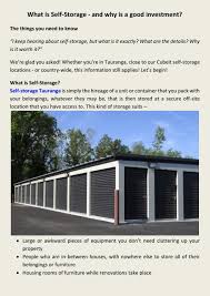 Rent Self Storage Units In Tauranga In 2020 Self Storage Self Storage Units Storage Unit