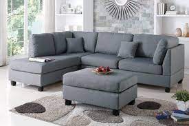 Hemphill 104 Wide Reversible Sofa Chaise With Ottoman In 2021 Fabric Sectional Sofas 3 Piece Sectional Sofa Sectional Sofa