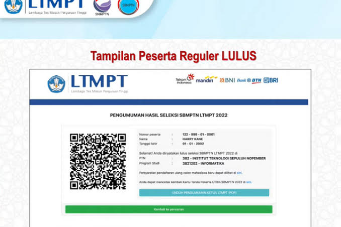 Cara Melihat Nilai Skor UTBK-SNBT 2023 dan Link Download Sertifikat