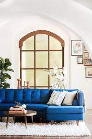 My Scandinavian Home Blue Sofa And White Shag Pile Rug In A Cosy 1920 S Storybook Home In Oakland Hills Haus Deko Blaue Wohnzimmer Wohnzimmer Dekor