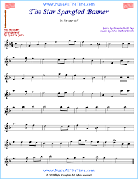 If you are teaching outside the classroom and aren't a. The Star Spangled Banner Recorder Sheet Music