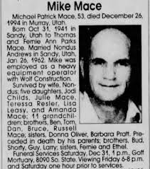Mike Patrick Mace (1941-1994)