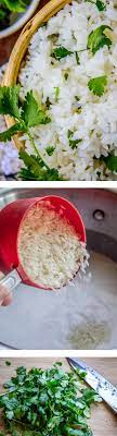Coconut Jasmine Rice With Cilantro From The Food Charlatan The Most Delicious Stove Top Rice You Will Indian Food Recipes Cooking Recipes Mexican Food Recipes