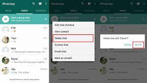 I am using this app for whatsapp chat backups. How To Delete Chat History On Android Whatsapp