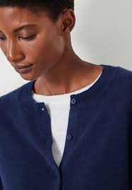 Daphne Cashmere Button Through Slim Cardigan