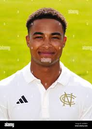 Nottinghamshire's Ben Martindale during the media day at Trent Bridge,  Nottingham. Picture date: Wednesday March 22, 2023 Stock Photo