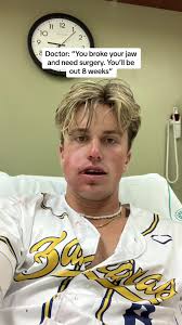 Jackson Olson Breaks Jaw