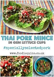 Thai Pork Mince Pork Mince Lettuce Recipes Healthy Recipes