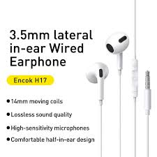 BASEUS  EARPHONE  - H17 3.5MM 