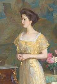 Kronprinsessan ägnade sig främst åt friluftsmåleri. Prinsessan Margareta 1882 1920 Kungliga Slotten