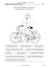Mit Dem Fahrrad Sicher Unterwegs Verkehrserziehung