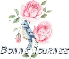 Gif scintillant - Fleurs - Roses - Bonne Journée - Le Monde des Gifs