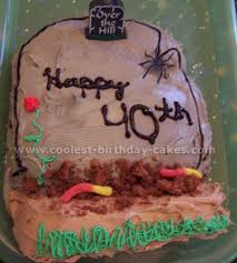 On this page you'll find lots of ideas to help you celebrate this significant birthday. Hilariously Awesome Homemade Over The Hill Cakes