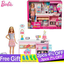 Juego de barbie de los 80s , goofy memorama de cocina, barbie estilista de vestidos, barbie cazadora de tesoros, barbie carrera de coches, juegos de cocina de barbie selecciona un bello vestido a barbie en noche de brujas. Juego De Decoracion De Tartas Barbie Original Cocina Juguete Educativo Casa De Munecas Juguetes Para Ninas Educativo Regalos Munecas Aliexpress