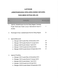 Jawatankuasa kira kira wang negara. Laporan Jawatankuasa Kira Kira Wang Negara Terhadap Projek Pembinaan Kuala Lumpur International Airport 2 Klia2 Parliamentary Documents