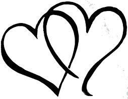Wedding Hearts Clipart Heart Clip Art Heart Stencil Wedding Ring Drawing