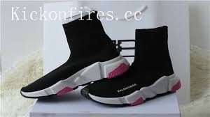 Balenciaga Socks Black And Yellow Balenciaga Speed Trainer Black White Pink Kickonfires Cc Balenciaga Speed Trainer Black White Pink Balenciaga