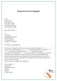 We respect your privacy and we'll never share your resumes and cover letters with recruiters or job sites. Request Letter Template For Materials Sample Example