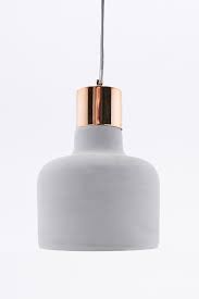 See more ideas about lights, copper pendant lights, ceiling lights. Concrete And Copper Pendant Light Hanging Pendant Lights Bedroom Copper Pendant Lights Pendant Lighting Bedroom