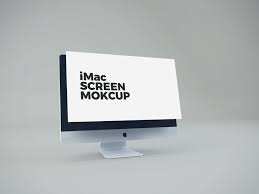 Imac Screen Mockup Imac Mockup Display Mockup