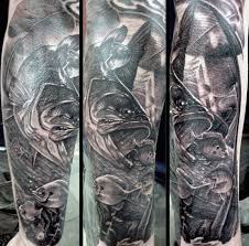 Even though the eye tattoo in this design could be improved a lot yet i have to admit that the inner bicep tattoo is very attractive. Top 73 Fishing Tattoo Ideas 2021 Inspiration Guide Tattoos For Guys Tattoos Hook Tattoos