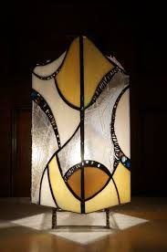Tall Modern Stained Glass Table Lamp Lamparas Modernas Vitrales Lampara Tiffany