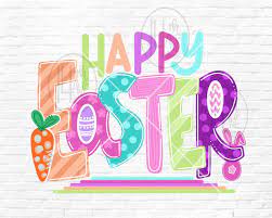 Easter Png Happy Easter Sublimation Design Happy Easter Clip Etsy In 2021 Happy Easter Clip Art Easter Images Clip Art Easter Images