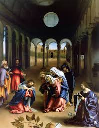 Christ Taking Leave Of His Mother Mother Art Catholic Art Painting Reproductions