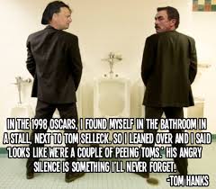 Quotes Field — In the 1998 Oscars, I found myself in the bathroom... via Relatably.com